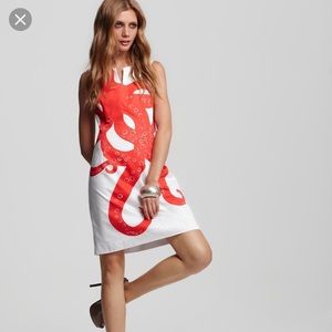 Lilly pulitzer taytay octopus shift dress
